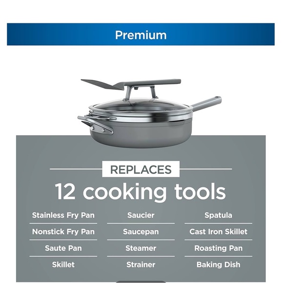 Ninja Foodi Neverstick Premium Set Possible Pan NIB - Picture 3 of 6